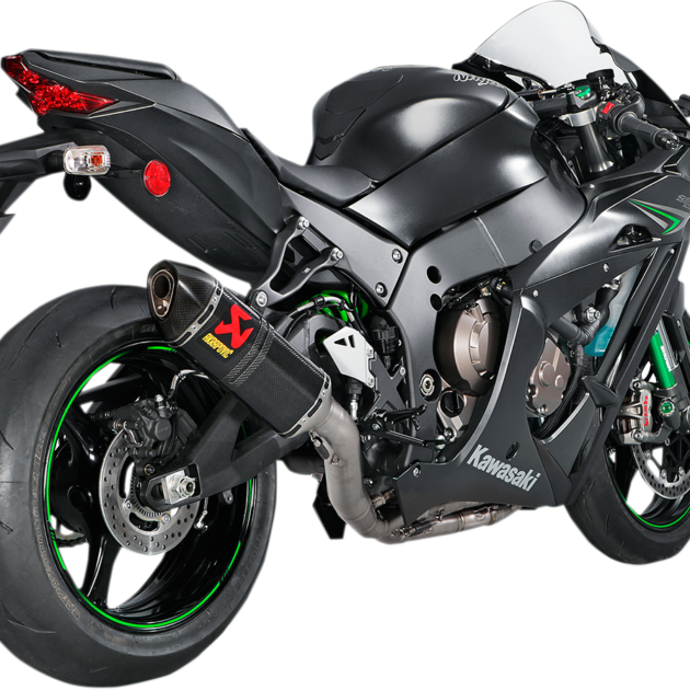 Akrapovic Exosto RAC de Acero Inoxidable/de Fibra de Carbono ZX10R