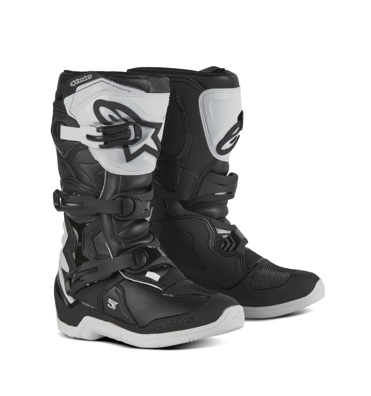 Bota Alpinestars TECH3S YTH Blanco/Negro/Negro