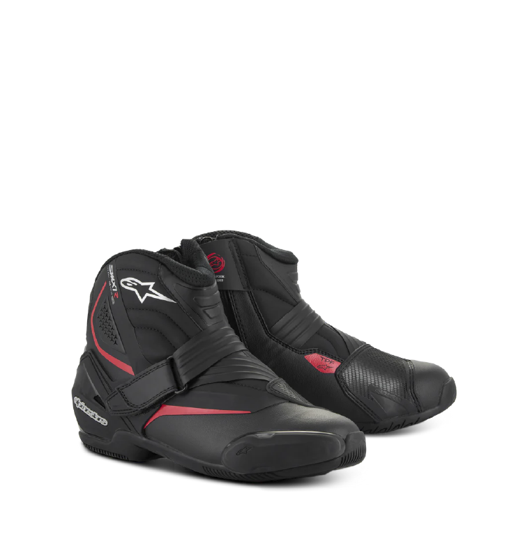 Bota Alpinestars SMX-1R V2 Negro/Rojo