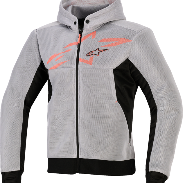 Buzo Alpinestars CHROME SUPERFLOW Negro/MD Gris/Rojo FL