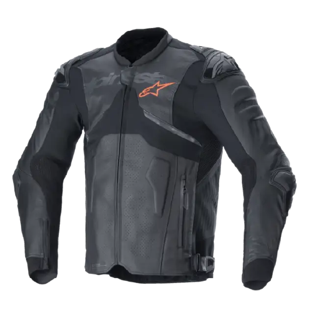 Chaqueta Alpinestars ATEM V5 de Cuero Negro