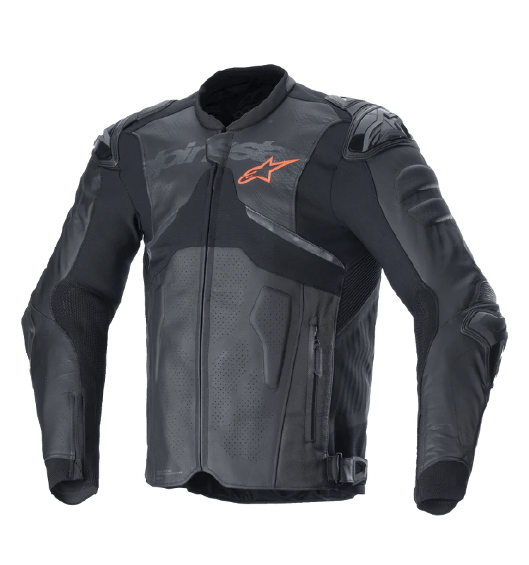 Chaqueta Alpinestars ATEM V5 de Cuero Negro