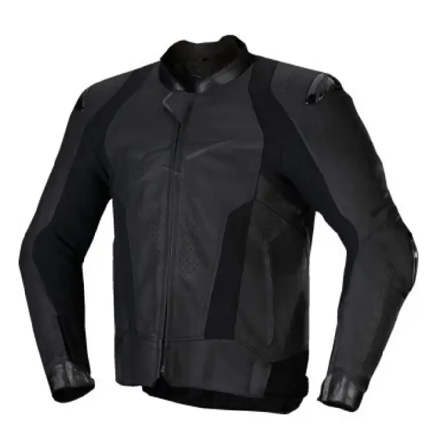 Chaqueta Alpinestars MISSILE V3 de Cuero Negro/Negro