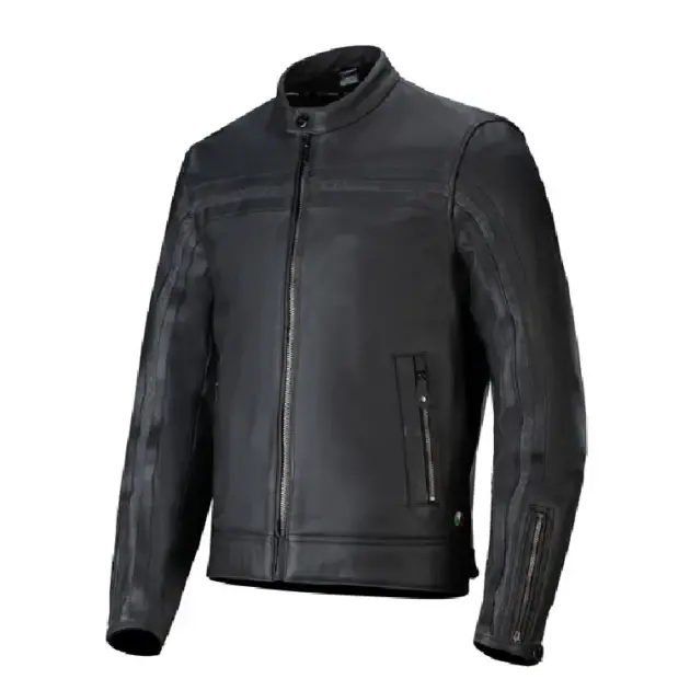 Chaqueta Alpinestars DYNO de Cuero Negro