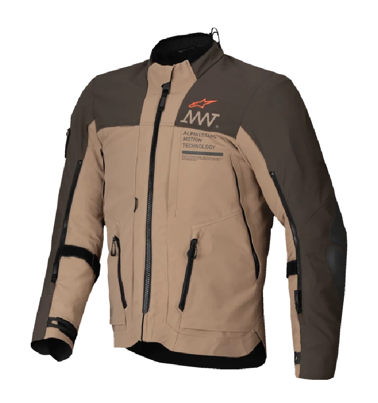 Chaqueta Alpinestars AMT-8 STRETCH DRYSTAR XF DK Marrón/DK KH
