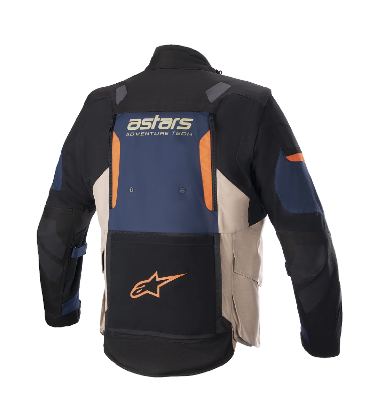 Chaqueta Alpinestars HALO Drystar Azul/K/Naranja - Image 2