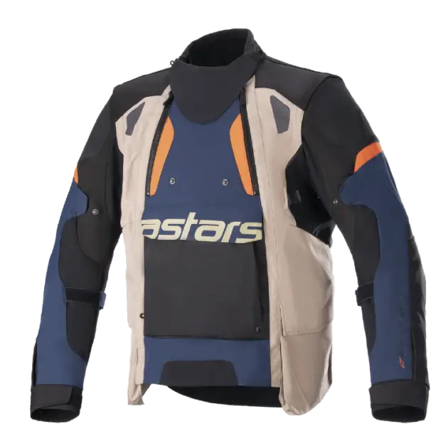 Chaqueta Alpinestars HALO Drystar Azul/K/Naranja