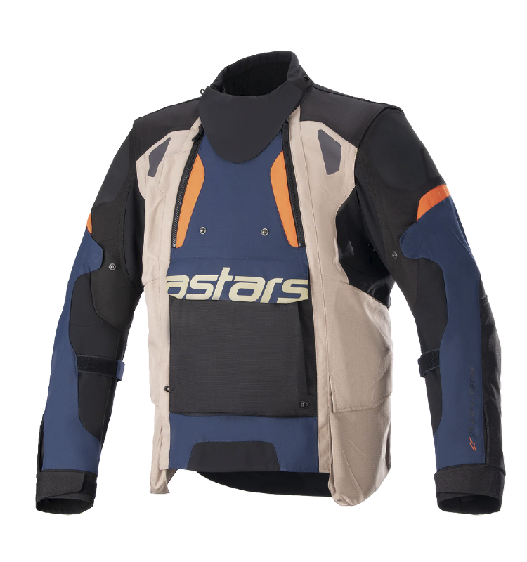 Chaqueta Alpinestars HALO Drystar Azul/K/Naranja