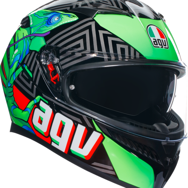 AGV Casco K3 KAMLEON B/R/G