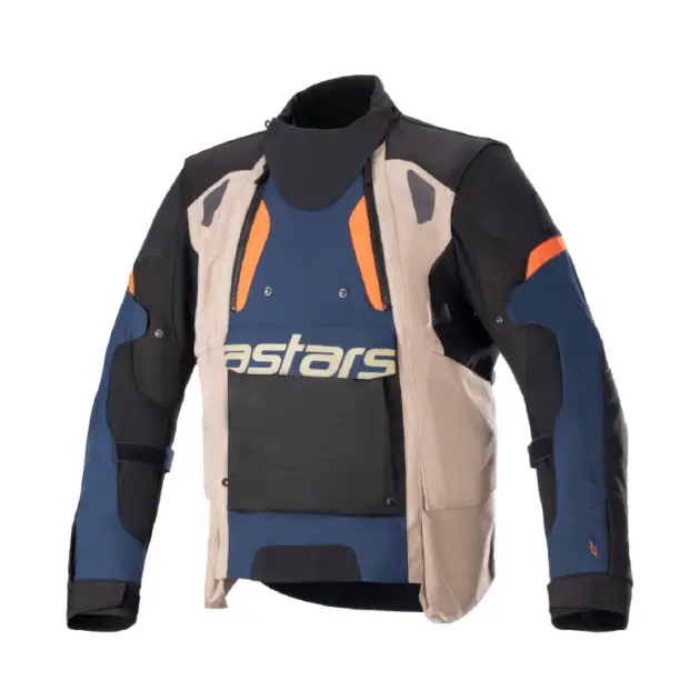 Chaqueta Alpinestars HALO Drystar Azul/K/Naranja