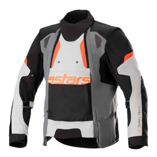 Chaqueta Alpinestars HALO Drystar Gris/Gris/Negro