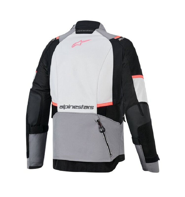 Chaqueta Alpinestars ANDES DRYSTAR V4 Gris/Negro/Rojo - Image 2