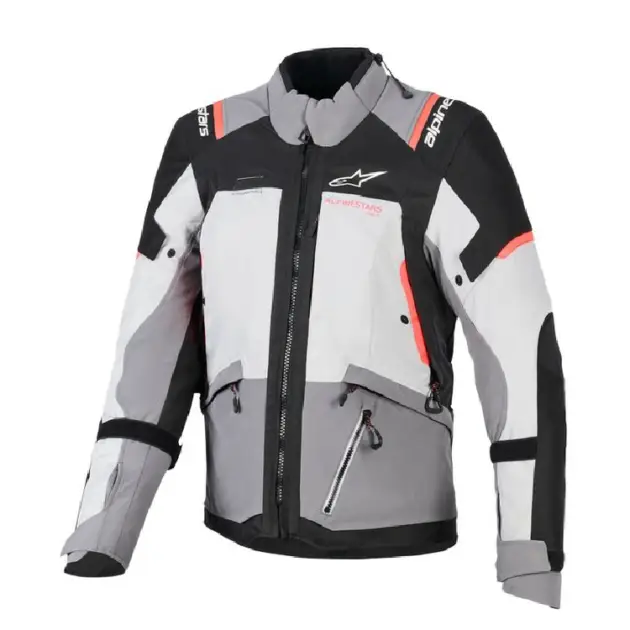 Chaqueta Alpinestars ANDES DRYSTAR V4 Gris/Negro/Rojo