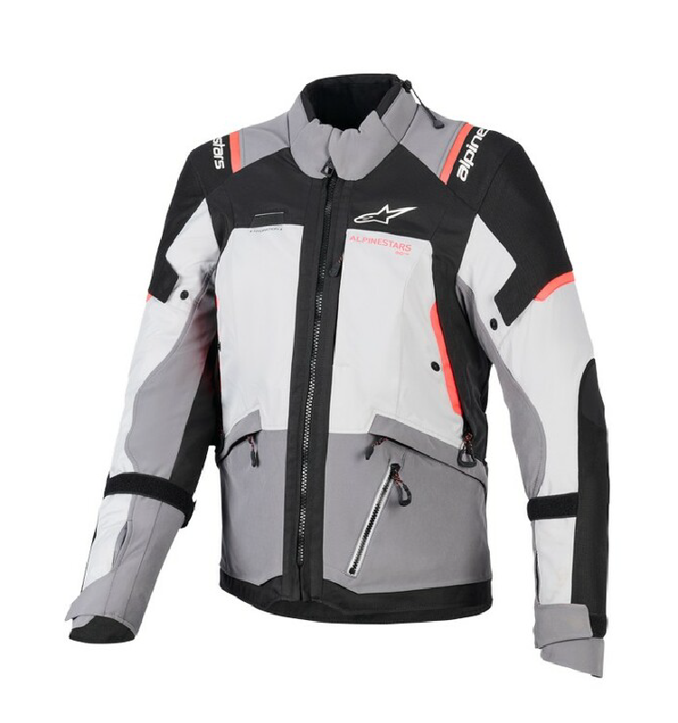 Chaqueta Alpinestars ANDES DRYSTAR V4 Gris/Negro/Rojo