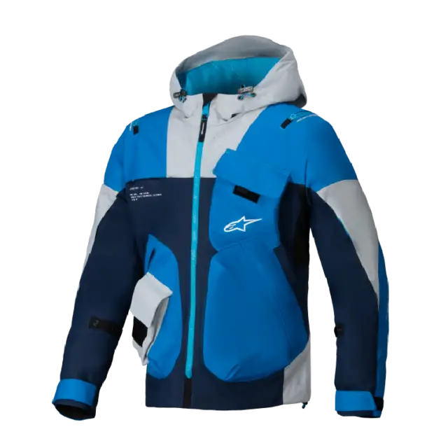 Chaqueta Alpinestars MOGRESS AIR BLUE/ALMOND