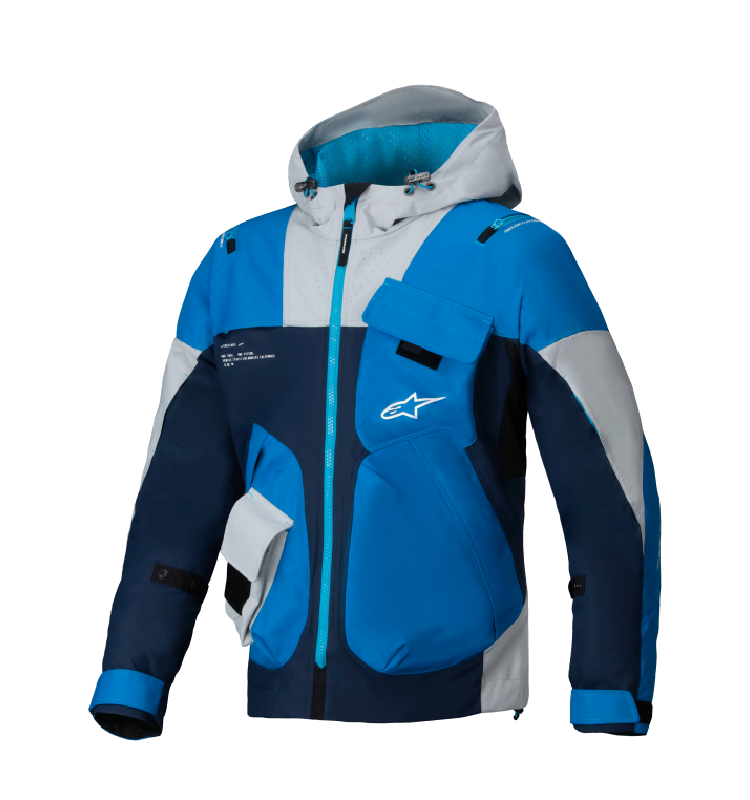 Chaqueta Alpinestars MOGRESS AIR BLUE/ALMOND