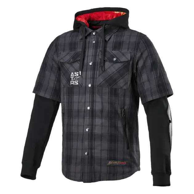 Chaqueta Alpinestars MSE TARTAN Gris/Negro