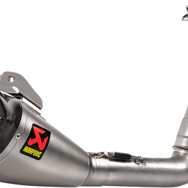 Akrapovic Exosto de Acero Inoxidable/de Titanio/de Fibra de Carbono MT-07