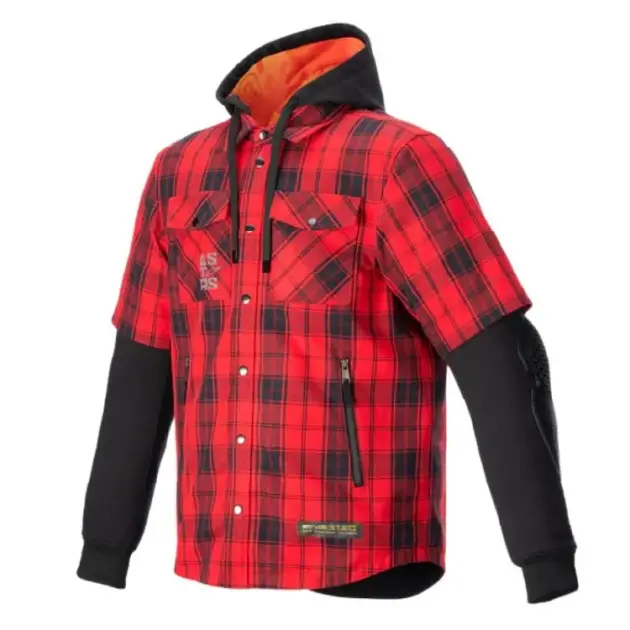 Chaqueta Alpinestars MSE TARTAN Rojo/Negro