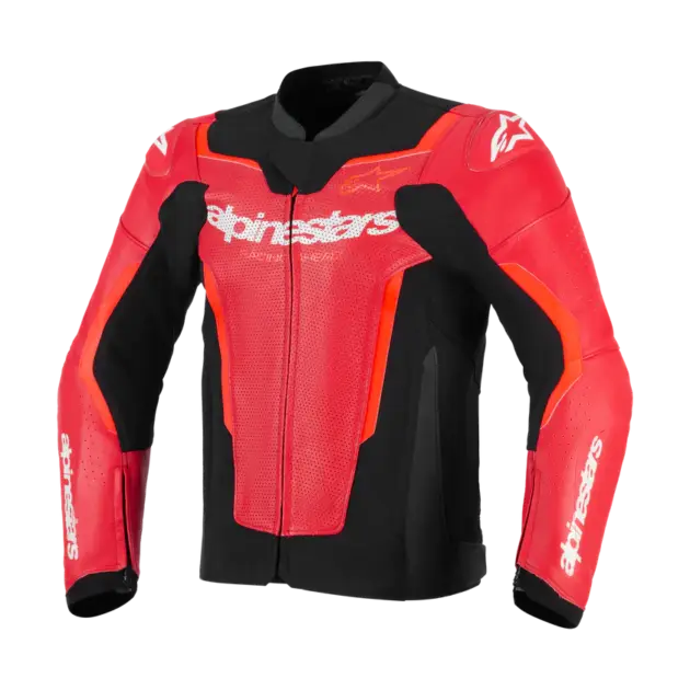 Chaqueta Alpinestars de Cuero GP FORCE AIR FLO Rojo/Rojo FL
