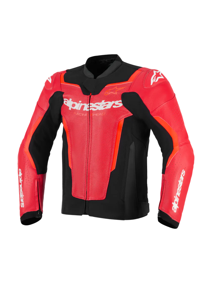 Chaqueta Alpinestars de Cuero GP FORCE AIR FLO Rojo/Rojo FL
