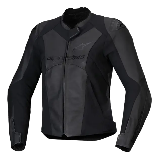 Chaqueta Alpinestars STELLA FSTR V3 de Cuero Negro/Negro (Mujer)