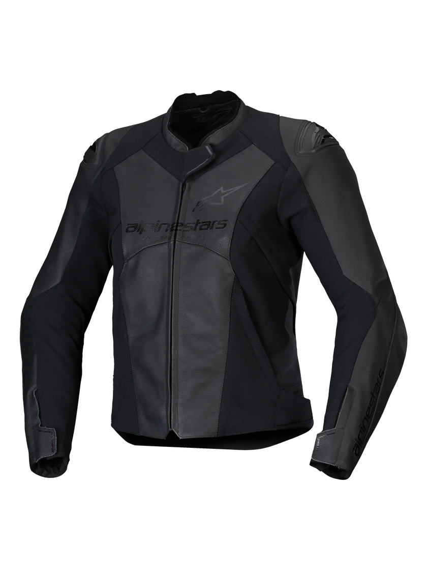 Chaqueta Alpinestars STELLA FSTR V3 de Cuero Negro/Negro (Mujer)