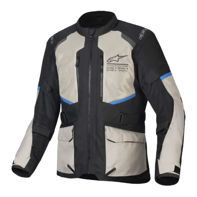 Chaqueta Alpinestars ANDES AIR Negro/Gris/BLUE