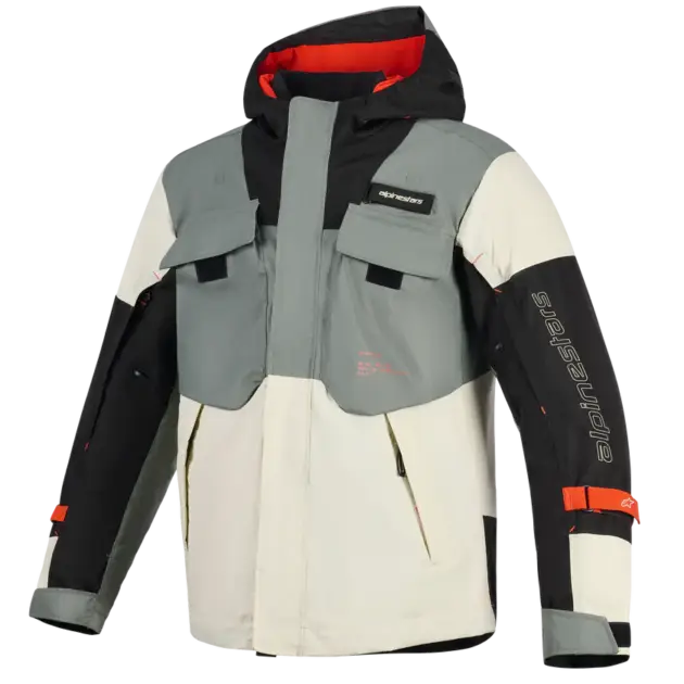 Chaqueta Alpinestars Impermeable MOSPHER FUR Gris/Negro/ICE