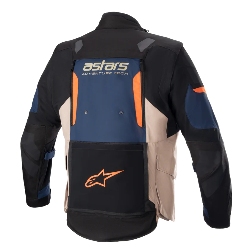 Chaqueta Alpinestars HALO Drystar Azul/K/Naranja - Image 2