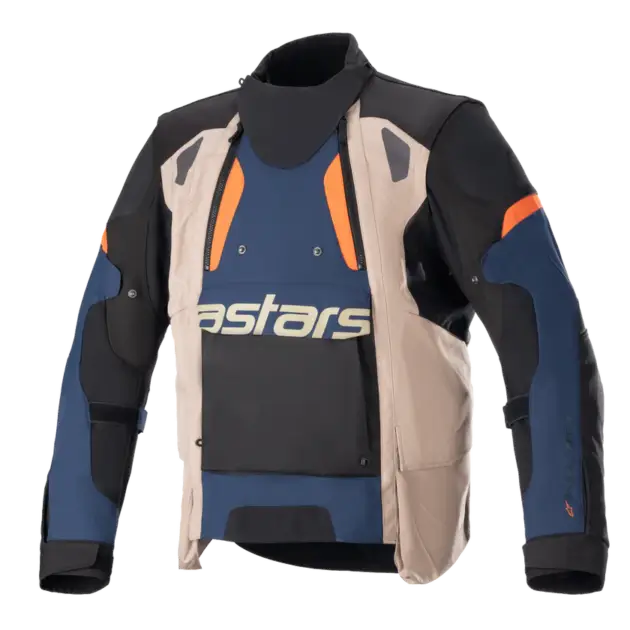 Chaqueta Alpinestars HALO Drystar Azul/K/Naranja