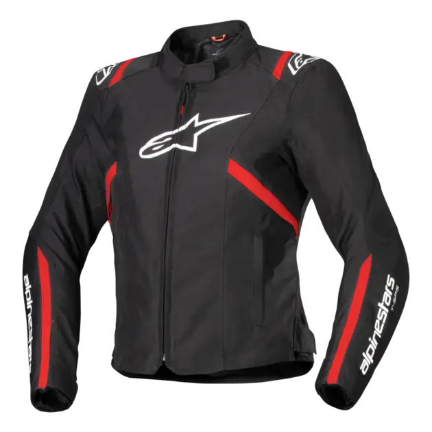 Chaqueta Alpinestars STELLA T-SPS V2 Impermeable Negro/Blanco/Rojo (Mujer)