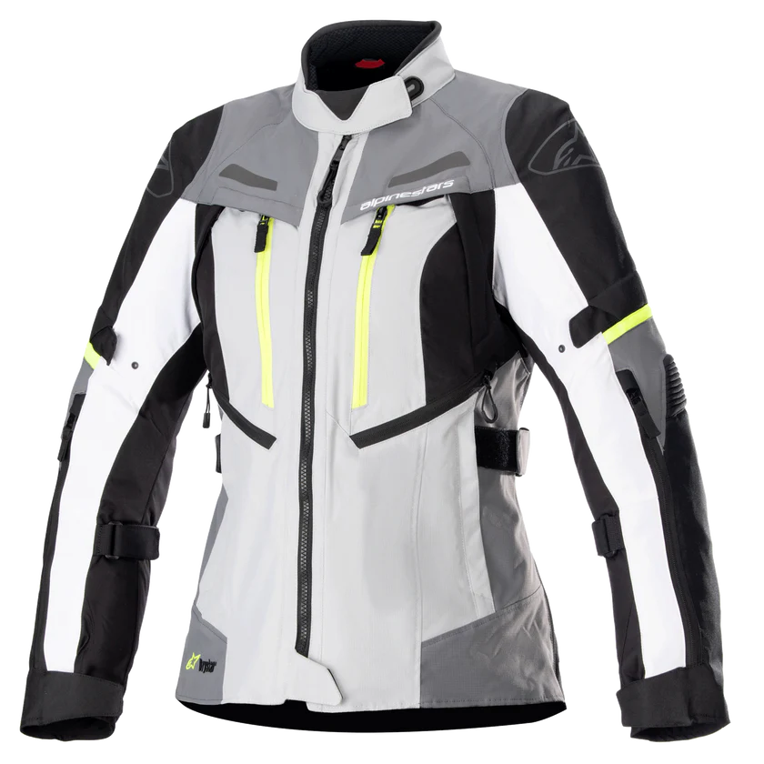 Chaqueta Alpinestars 4W BOGOTA Drystar Gris/Gris/Blanco
