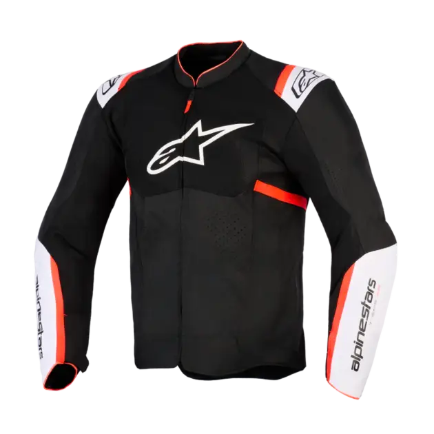 Chaqueta Alpinestars T-SPS AIR V2 Negro/Blanco/RED FLUO