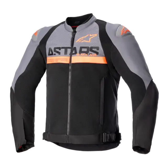 Chaqueta Alpinestars SMX AIR Gris/Negro/Naranja