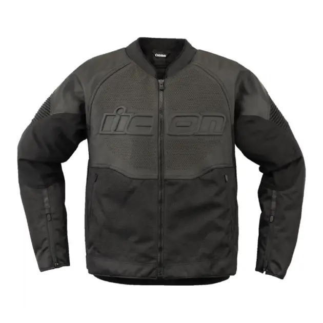 Chaqueta Overlord3 de Cuero Negro