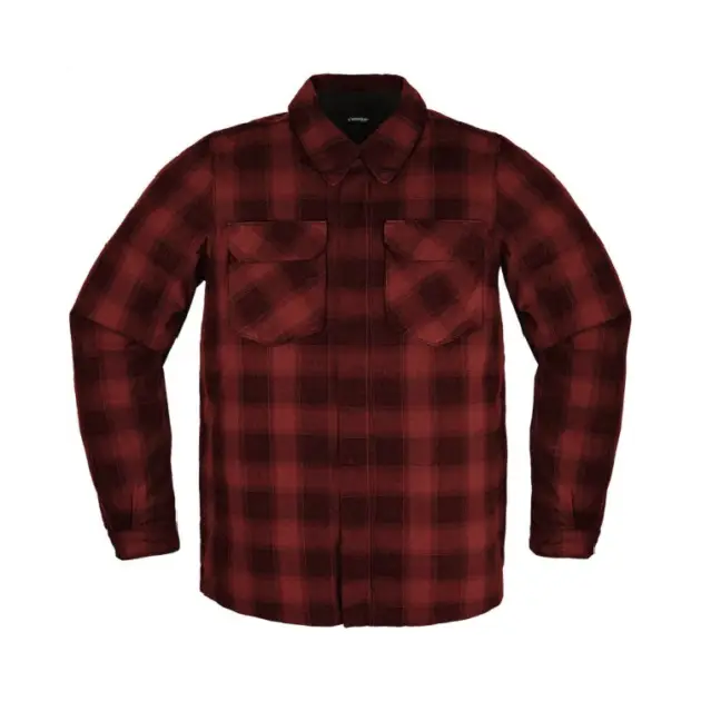 Chaqueta Fallblock Cx Camisa de Franela Rojo