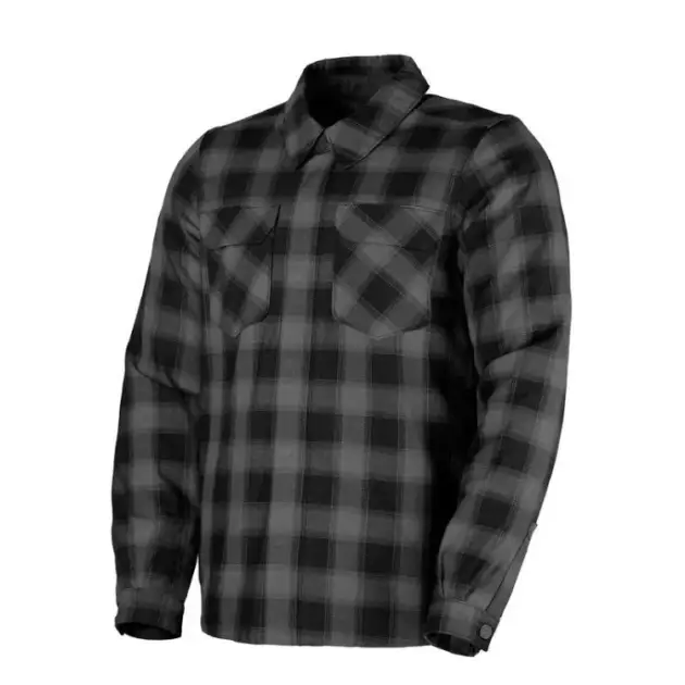 Chaqueta Fallblock Camisa de Franela Negro