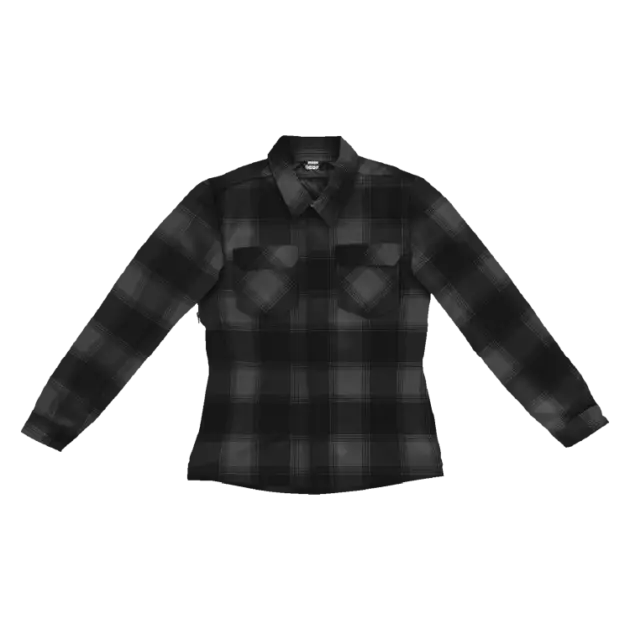 Chaqueta para Mujer Fallblock Cx Camisa de Franela Negro