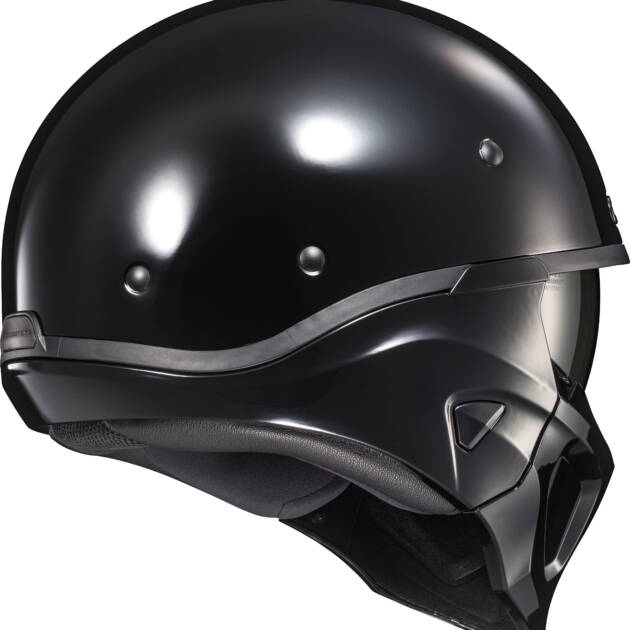 Scorpion COVERT X OPEN-FACE Casco Brillante Negro