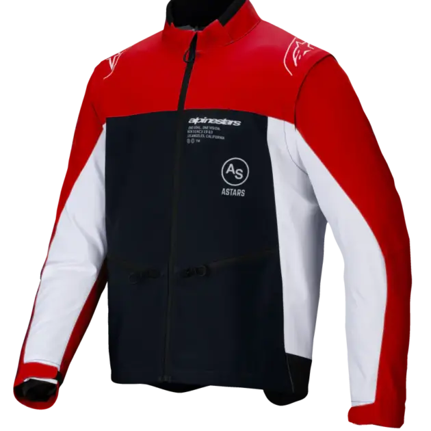 Chaqueta Alpinestars LITE-DURA SFTSHL Negro/Rojo/Blanco