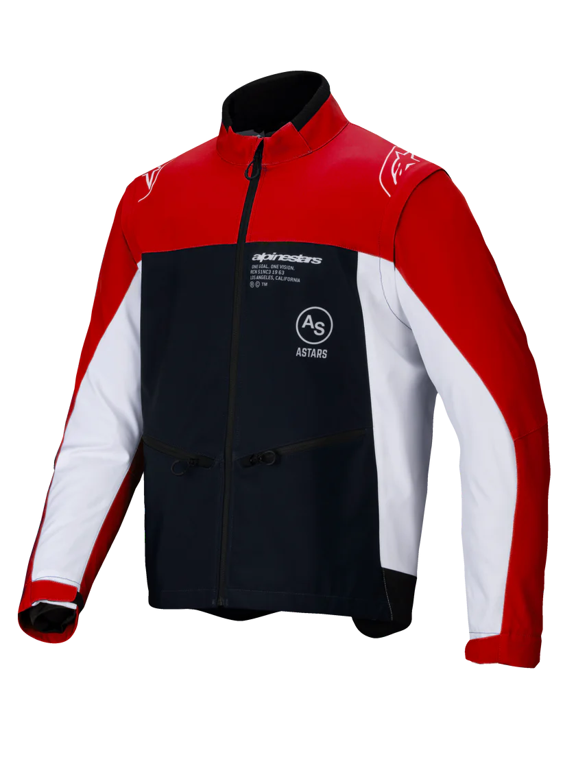 Chaqueta Alpinestars LITE-DURA SFTSHL Negro/Rojo/Blanco