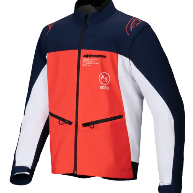 Chaqueta Alpinestars LITE-DURA SFTSHL Azul Marino/Naranja/Blanco