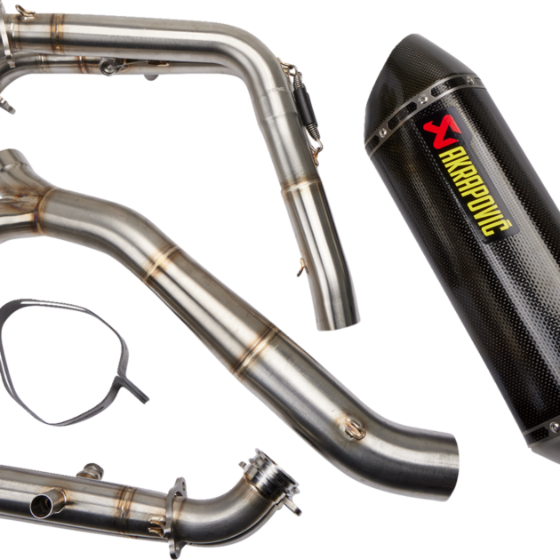 Akrapovic Exosto RAC de Acero Inoxidable/de Fibra de Carbono S1000RR