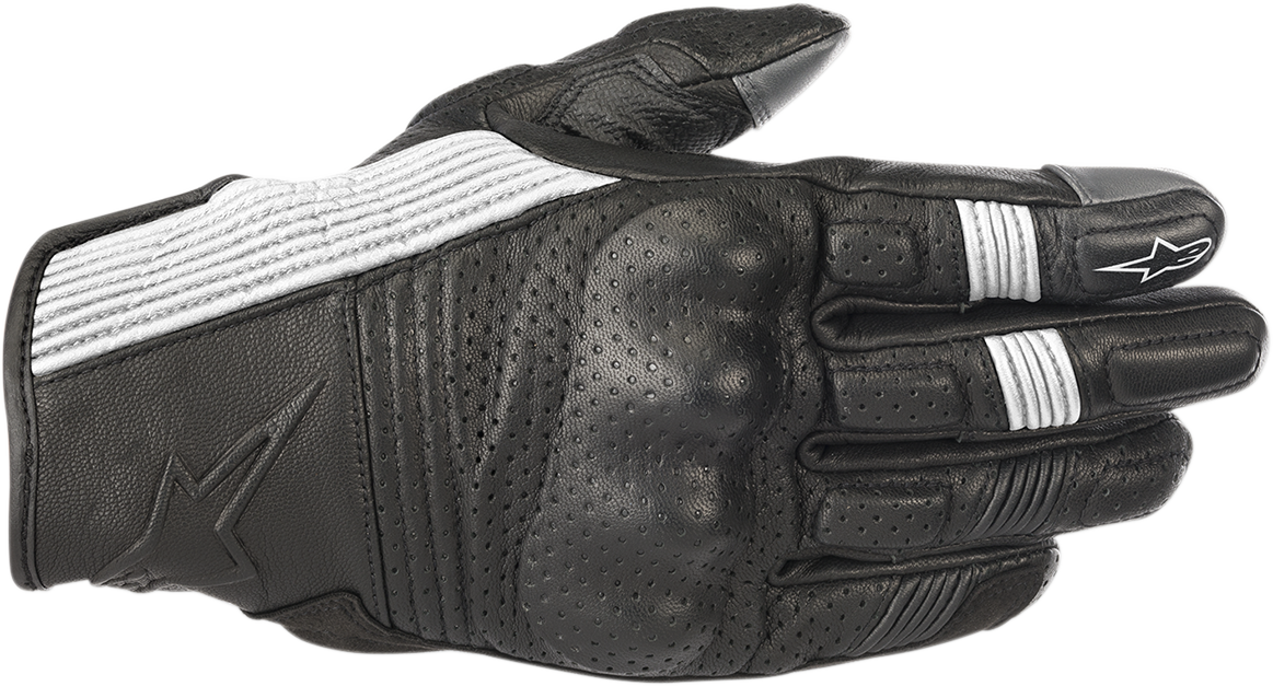 Guante Alpinestars MUSTANG V2 Negro/Blanco