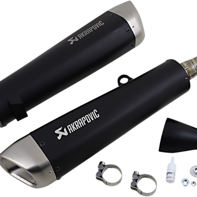 Akrapovic Exostos de Titanio BK STR TWIN