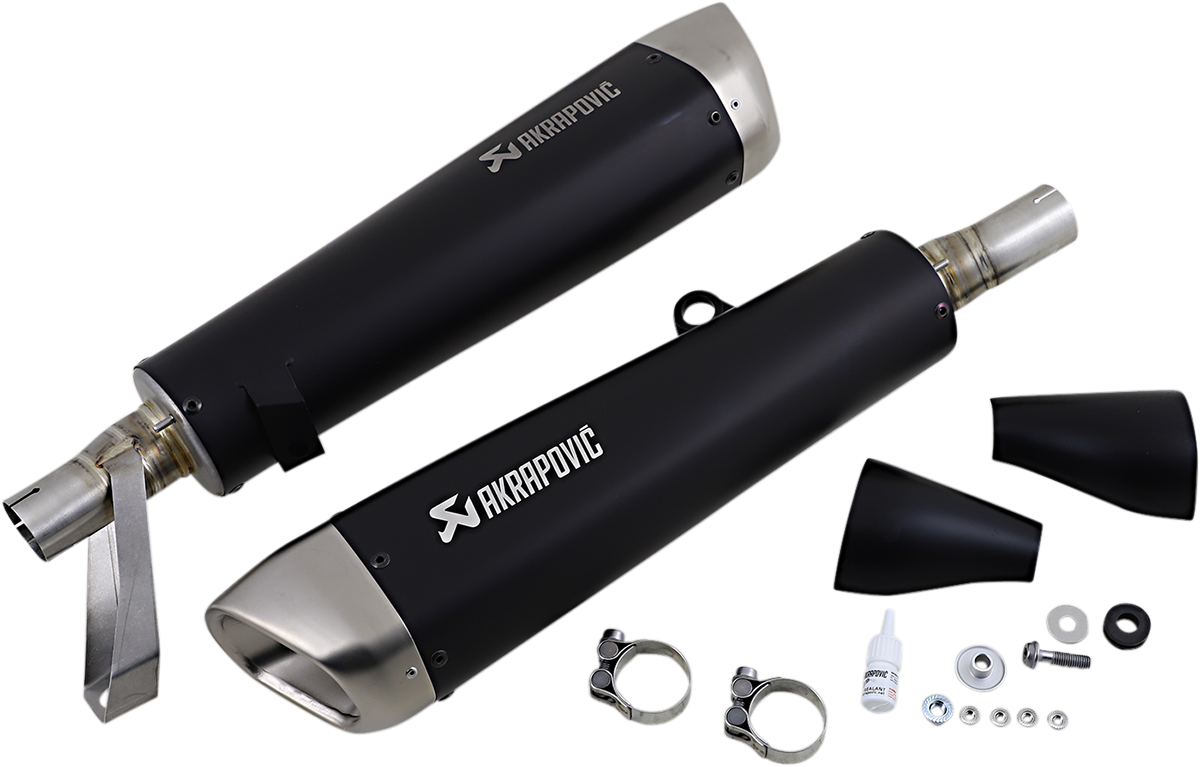 Akrapovic Exostos de Titanio BK STR TWIN