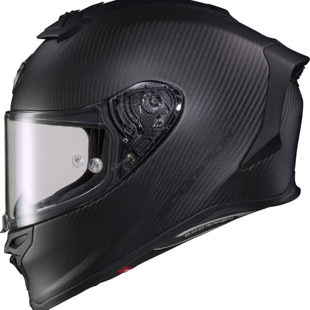 Scorpion EXO-R1 AIR FULL FACE Casco CARBON ONYX Brillante Negro
