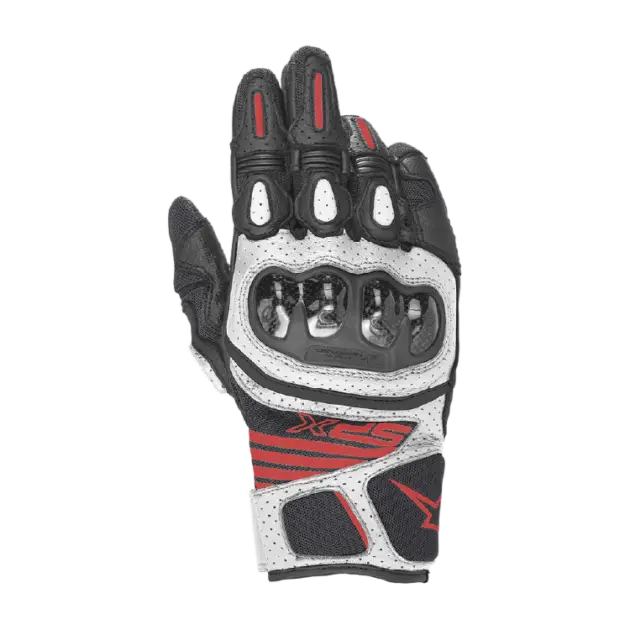 Guante Alpinestars SPX AC V2 Negro/Blanco/Rojo