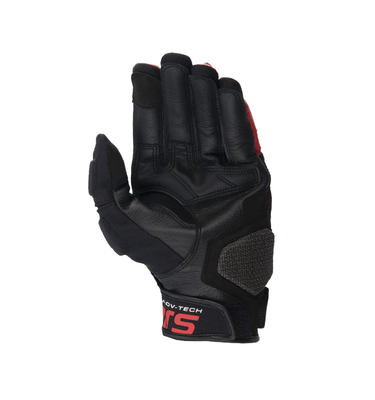 Guante Alpinestars HALO Negro/Blanco/Rojo - Image 2